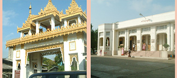 Mahasi Meditation Center in Yangon, Myanmar