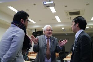 Discussion after the forum: Prof. Ortega, Prof. Yoshikawa and Prof. Kobayashi